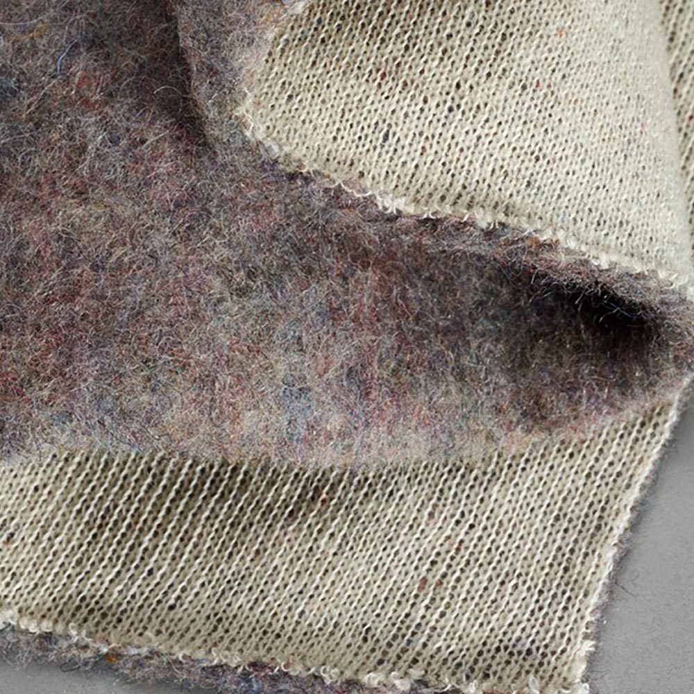 Wool, Natural, And Synthetic Blend Fabric - Image 2